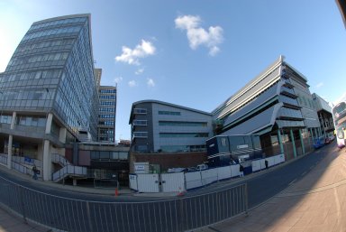 Adsetts Centre extension under construction
