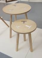 T - Stool and T-Side Table