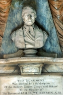 Bust of Revd James Wilkinson