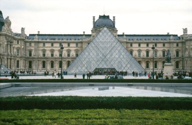 The Louvre Pyramid and Carousel