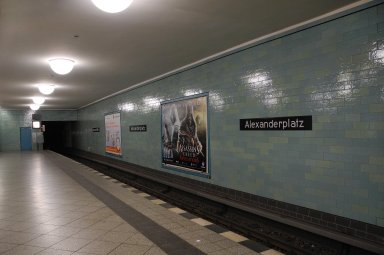 Alexanderplatz Berlin U-Bahn Station