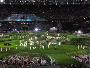 London Olympics 2012 - Opening Ceremony - Technical Rehearsal 2