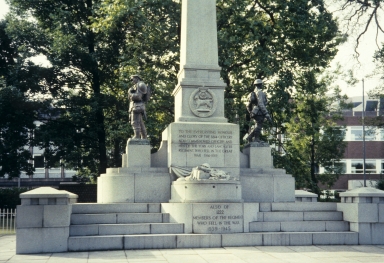War Memorial for York and Lancaster Regiment