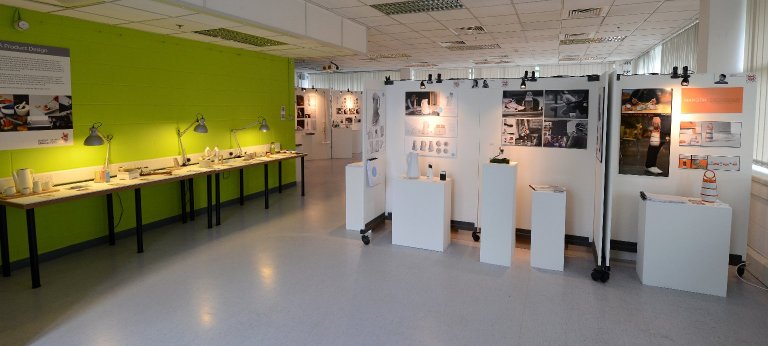 Exhibition view, Product Design show, Creative Spark Exhibition.