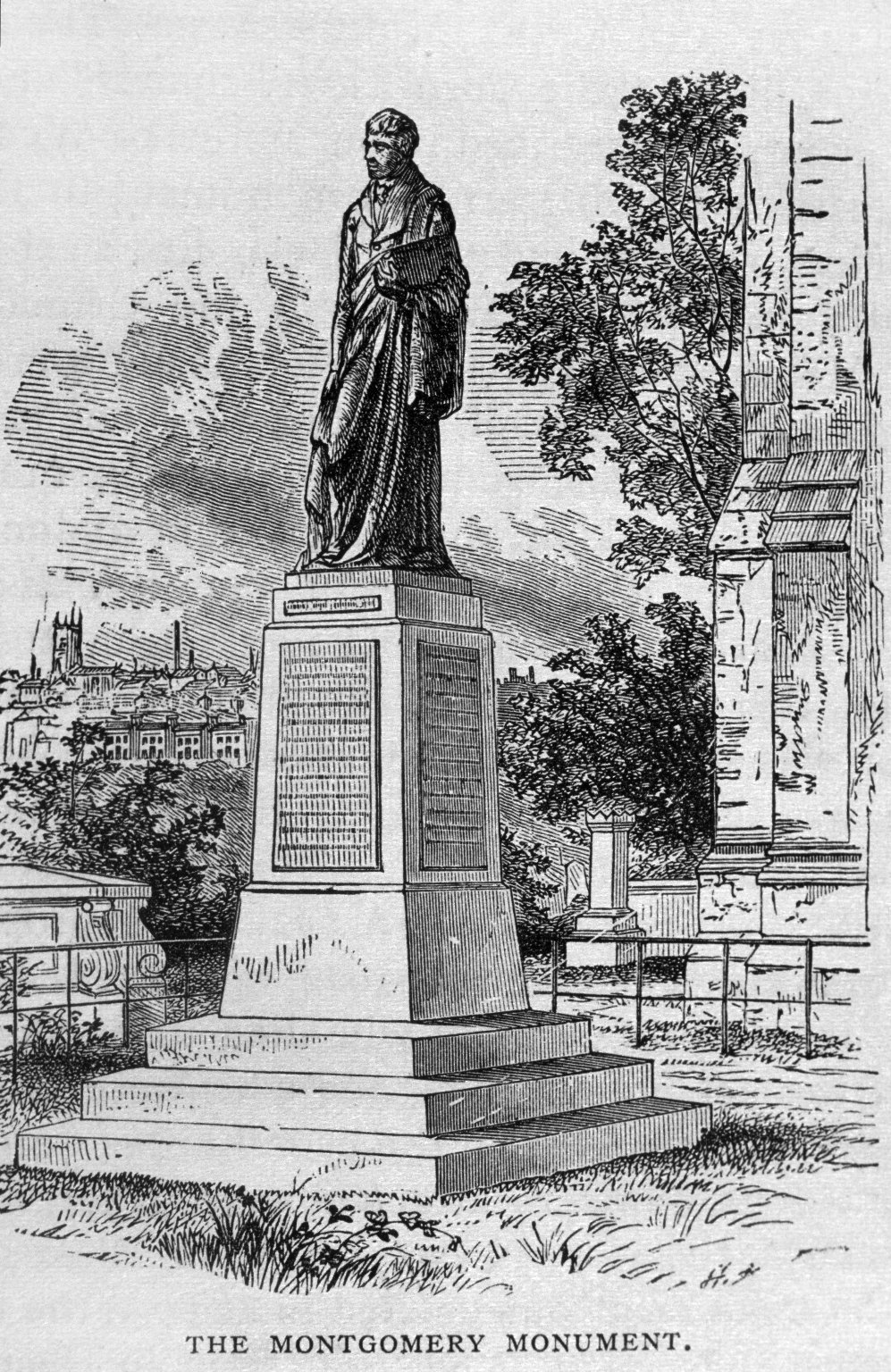 The Montgomery Monument in the General Cemetery