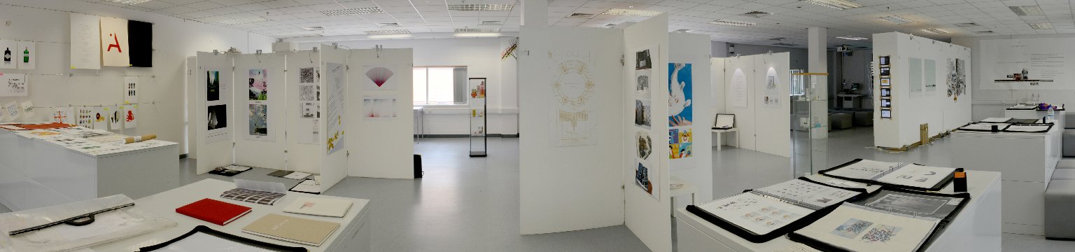 General view of Graphic Design exhibition